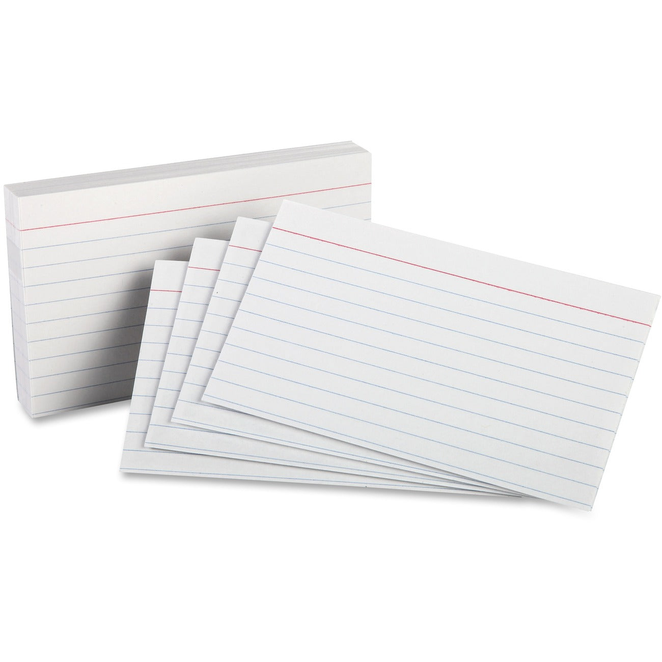 Oxford Ruled Index Cards, 3x5",  100pk