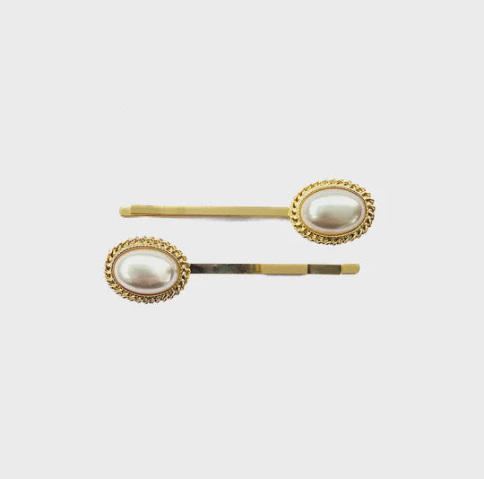 Vivente Rondeau Clips, Pearl HC896