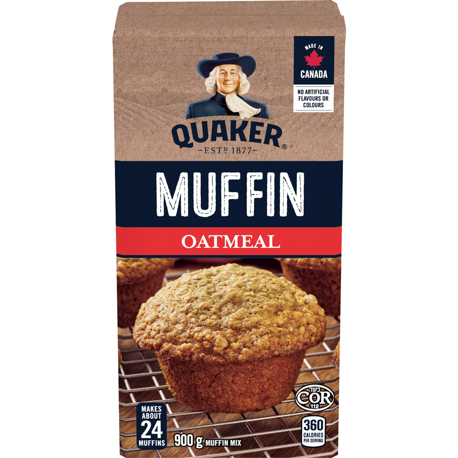 Quaker Oatmeal Muffin Mix, 900g