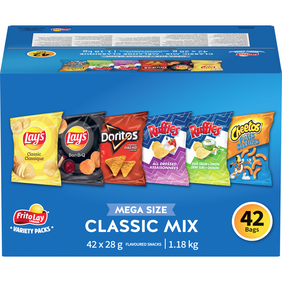 Variety Pack Classic Mix, 42x28g