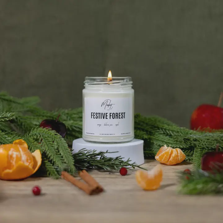 WINTER WHITE LABEL - TREE FARM SOY CANDLE