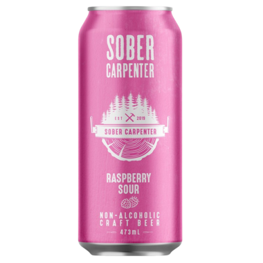 Sober Carpenter Raspberry Sour, 473ml
