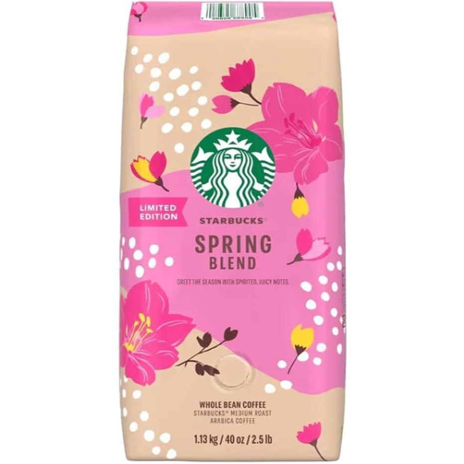 Starbucks Spring Blend Coffee Beans, 1.13kg