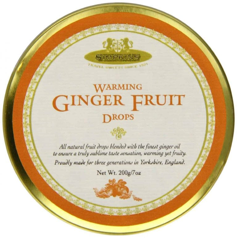 Simpkins Ginger Fruit Drops, 200g