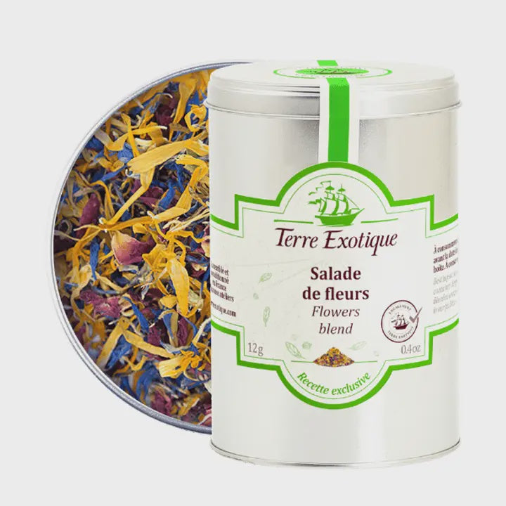 Terre Exotique Edible Flowers For Salad (France) 0.2oz