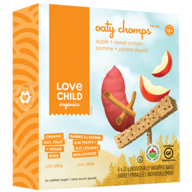 Love Child Oaty Chomps, Apple & Sweet Potato