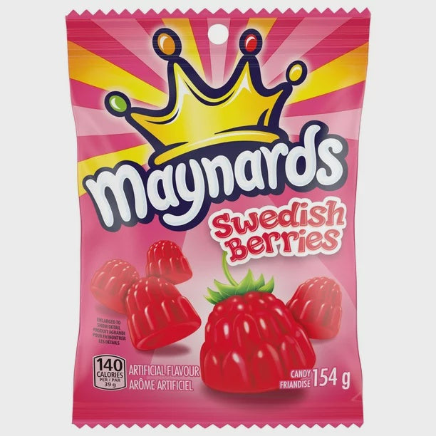 Maynards Swedish Berries, 154 g