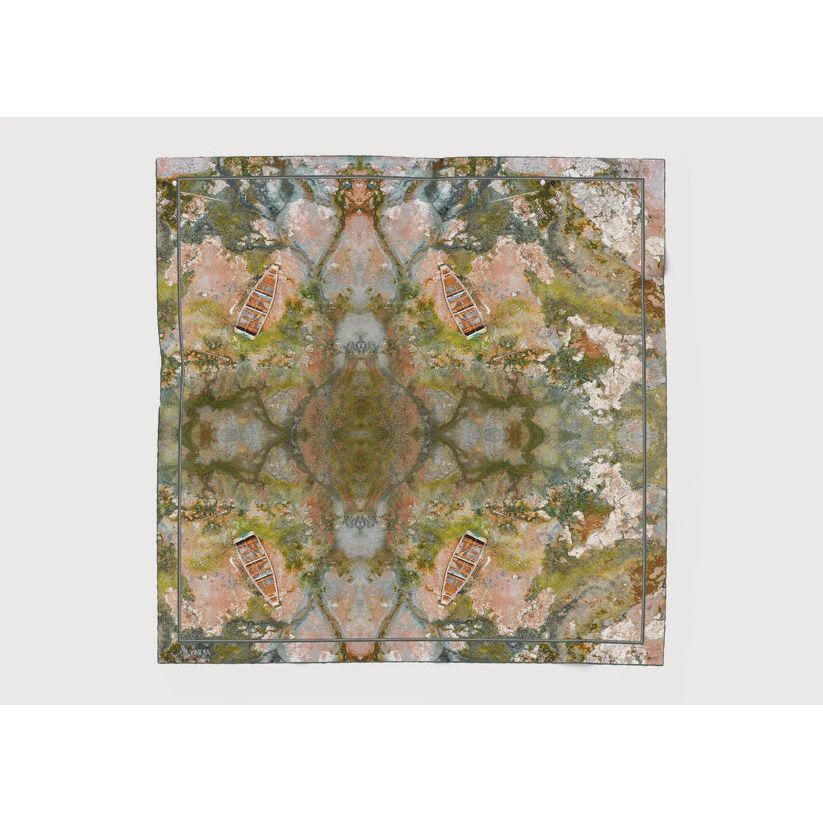 Olympia Atlanta Silk Scarf, 89cm x 89cm