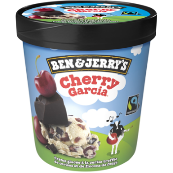 Ben & Jerrys Cherry Garcia Ice Cream 473 ml