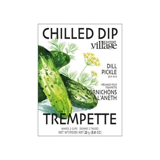 Gourmet du Village - Chilled Dill Pickle Dip Mix, 23g