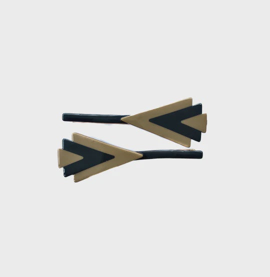 Vivente Eccles Clips Tan, Grey HC853