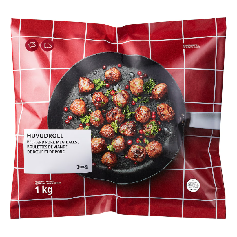 HUVUDROLL Meatballs 1KG