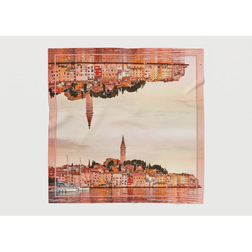 Olympia Renata Silk Scarf, 89cmx89cm