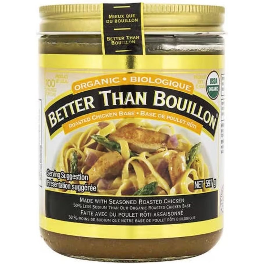 Better Than Bouillon Organic Roasted Chicken Base, 597g