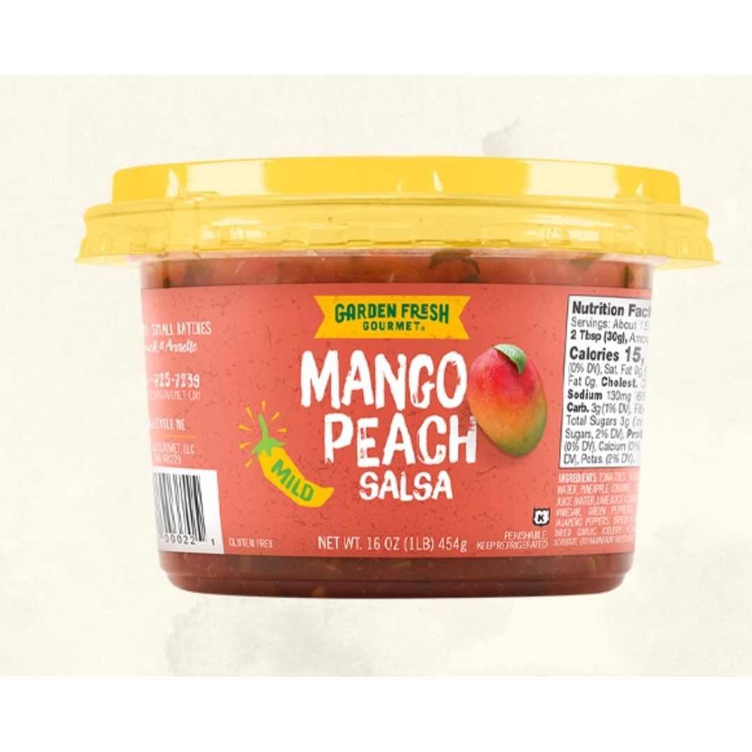 Garden Fresh Gourmet Mango Peach Salsa 473ml