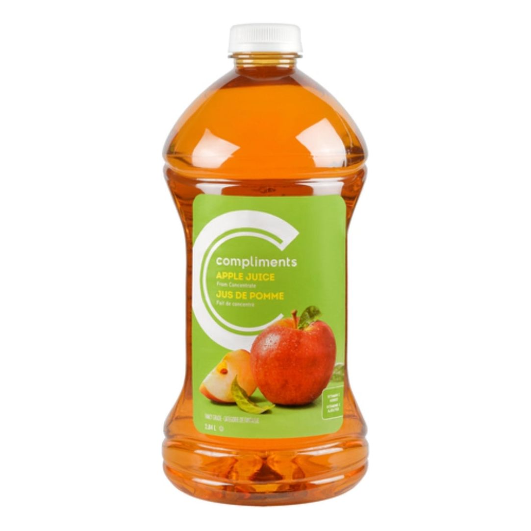 Compliments Apple From Concentrate Juice, 2.84 L