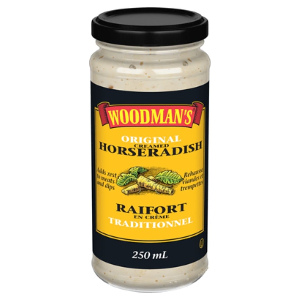 Woodman's Regular Horseradish 250 ml