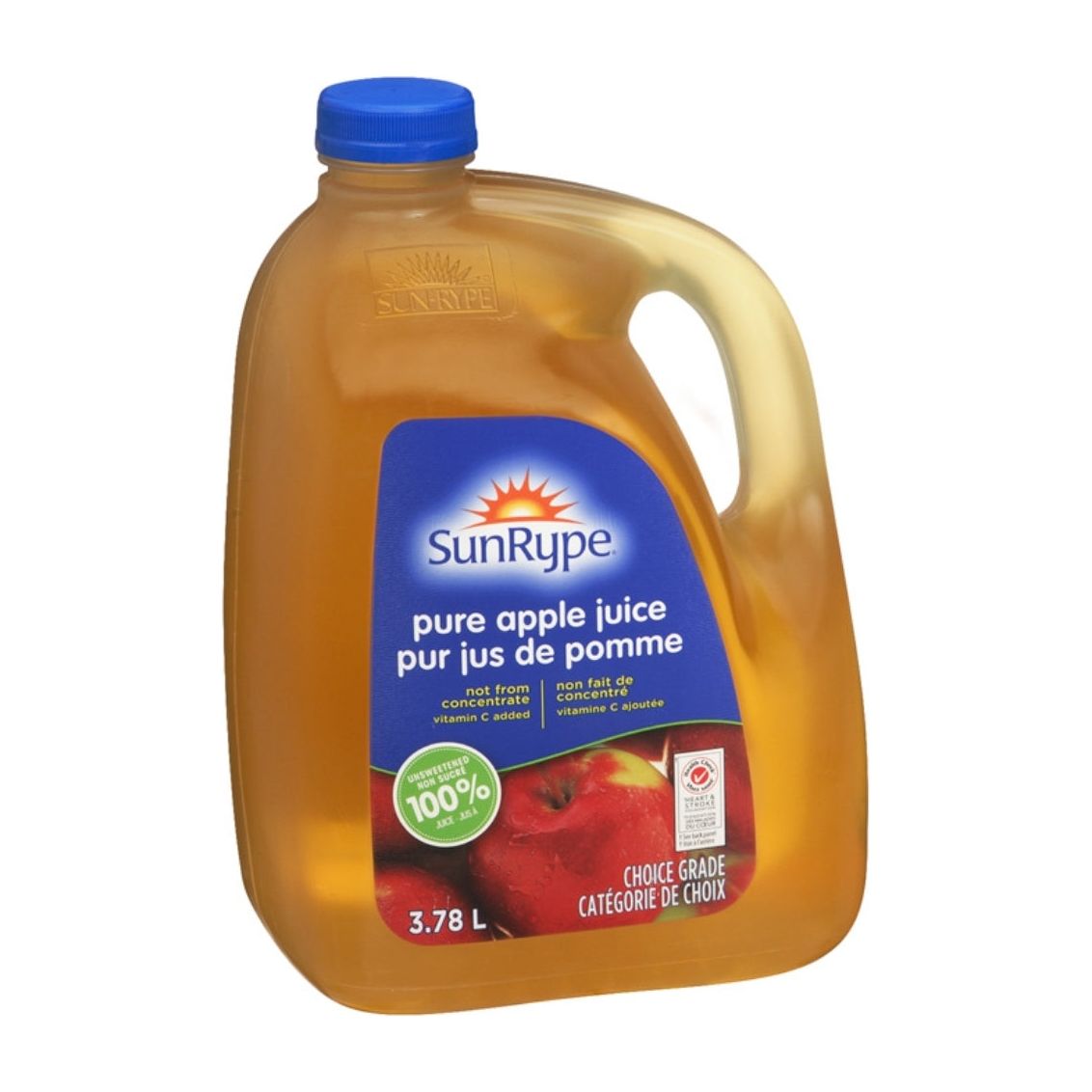 SunRype Pure Apple Juice, 3.78 L