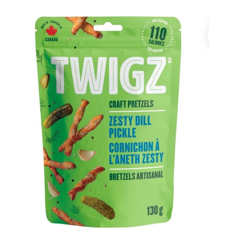 Twigz Zesty Dill Pickle, 130g
