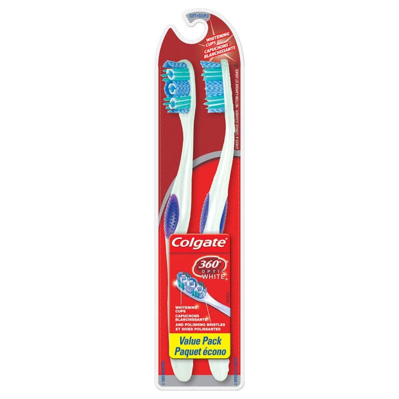 Colgate Value Pack Toothbrushes, 2