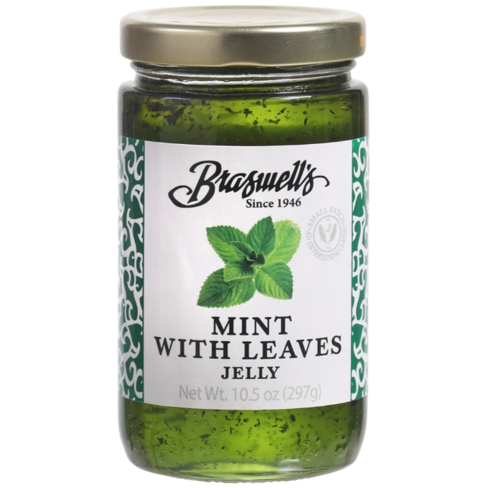 Braswell's Mint Jelly with Leaves, 230 ml