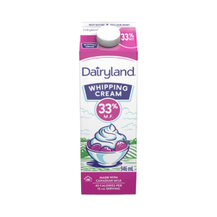 Dairyland 33% Whipping Cream, 946ml