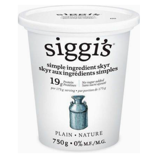 Siggi's plain 0% Yogurt 750 g