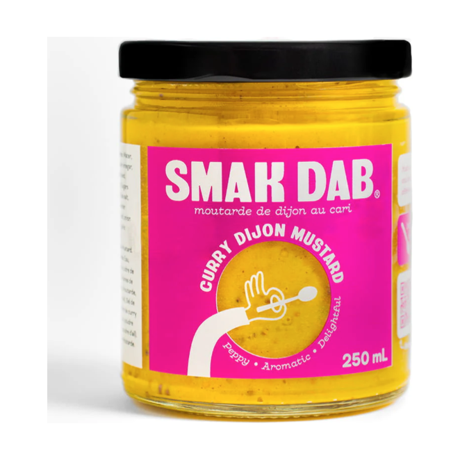 Smak Dab Curry Dijon Mustard, 250 ml