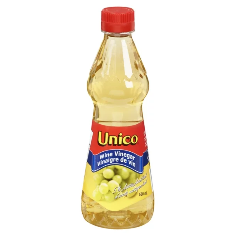 Unico White Wine Vinegar, 500 ml