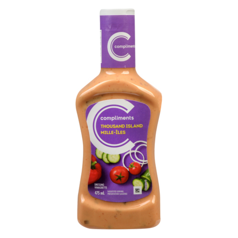 Compliments Thousand Island Dressing, 475 ml