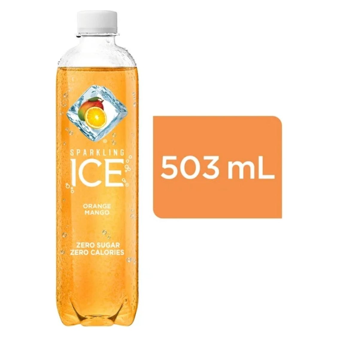 Sparkling Ice Orange Mango Water, 503ml