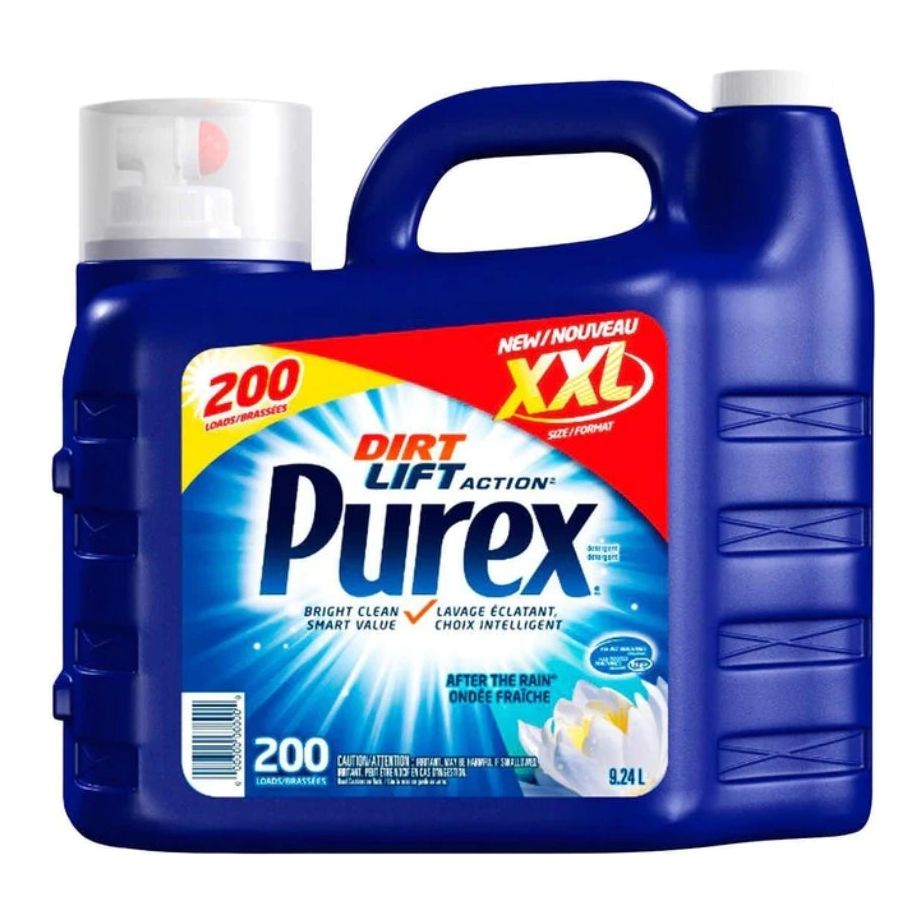 CASE LOT Purex After The Rain Ultra Concentrated Laundry Detergent, 9.4L