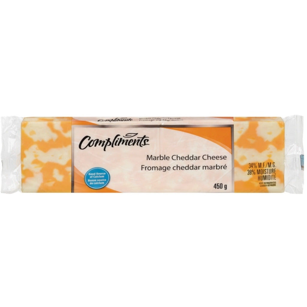 Compliments Cheddar Marble Cheese 400g