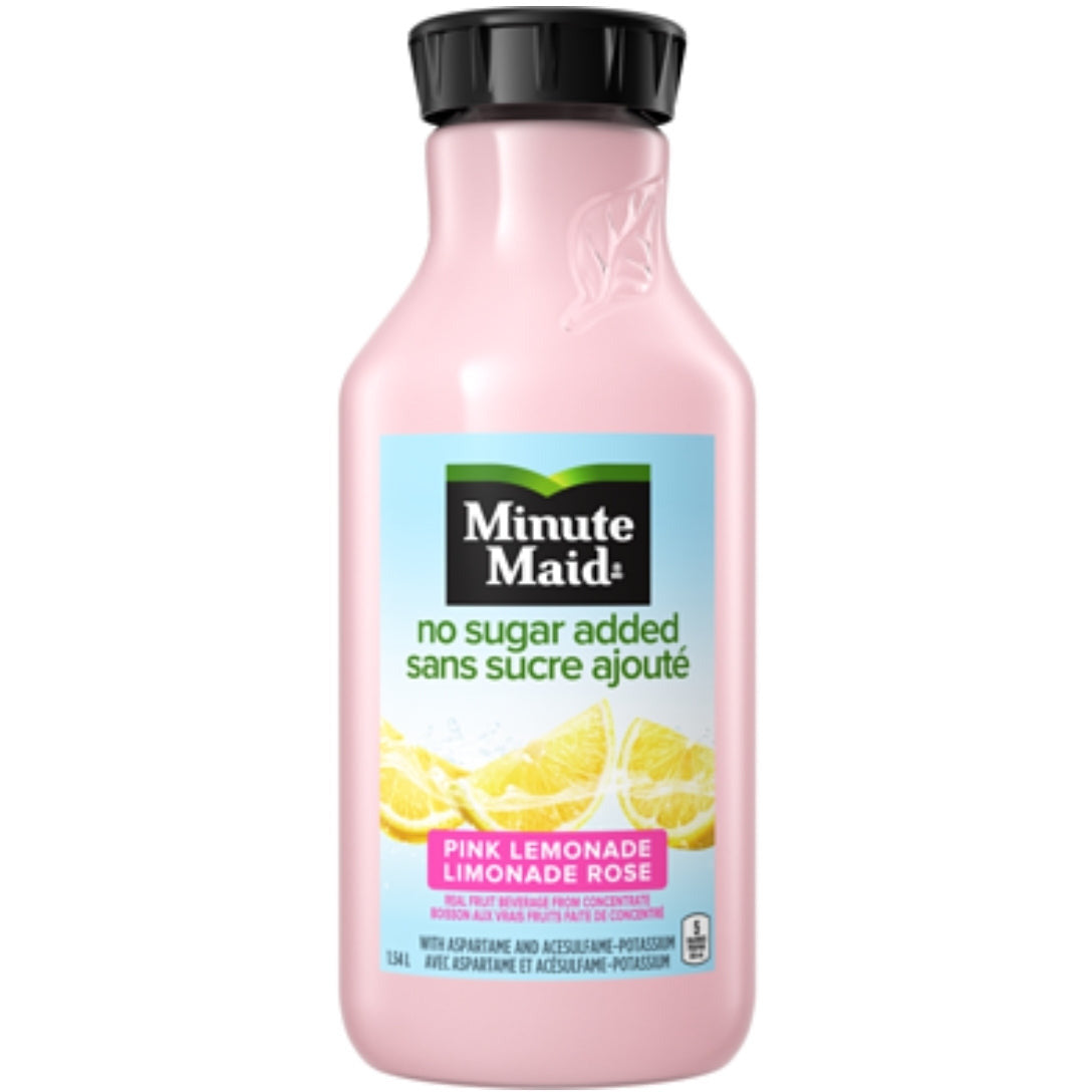 Minute Maid Pink Lemonade No Sugar 1.54L
