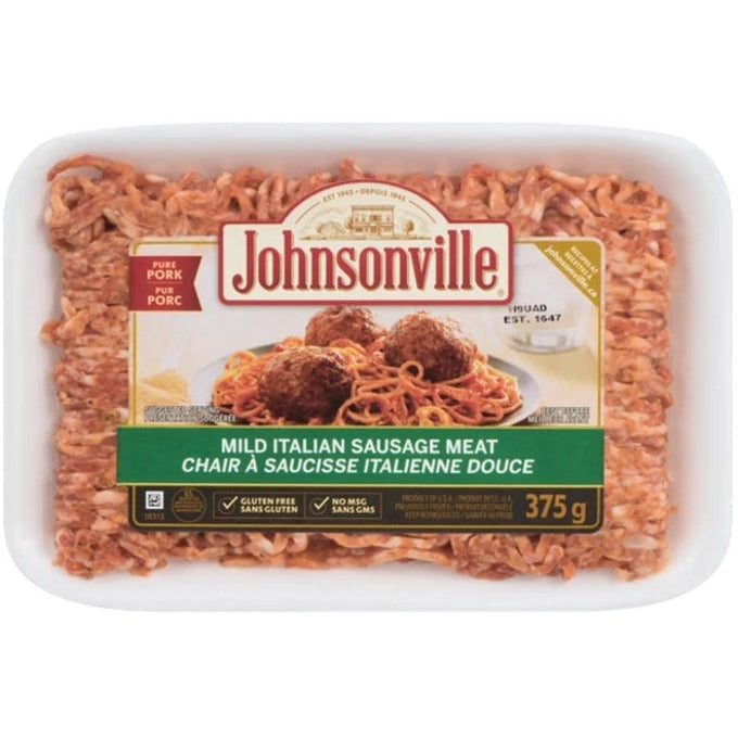 Johnsonville Mild Italian Sausage Meat, 375 g