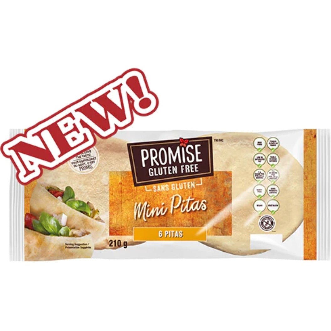 Promise Gluten Free Mini 6 Pack Pitas 210 g