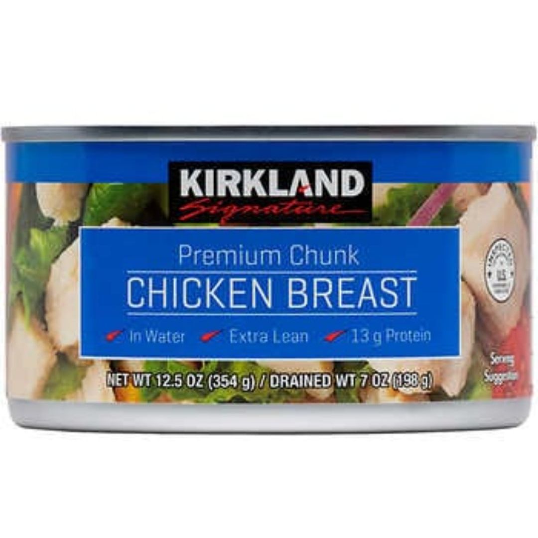 Kirkland Seasoned Chunk Chicken Breast, 354gr