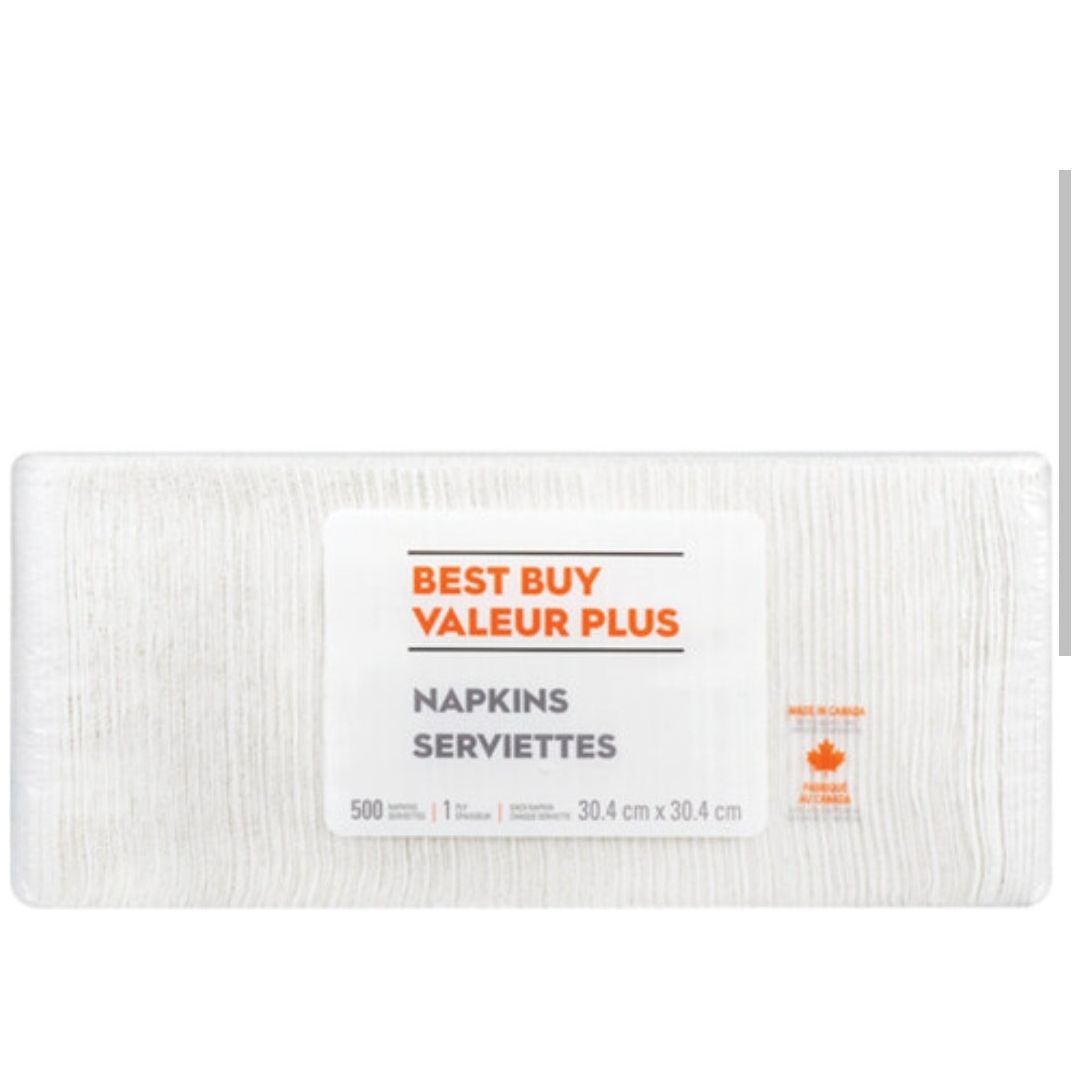 Best Buy Napkins 500 ea