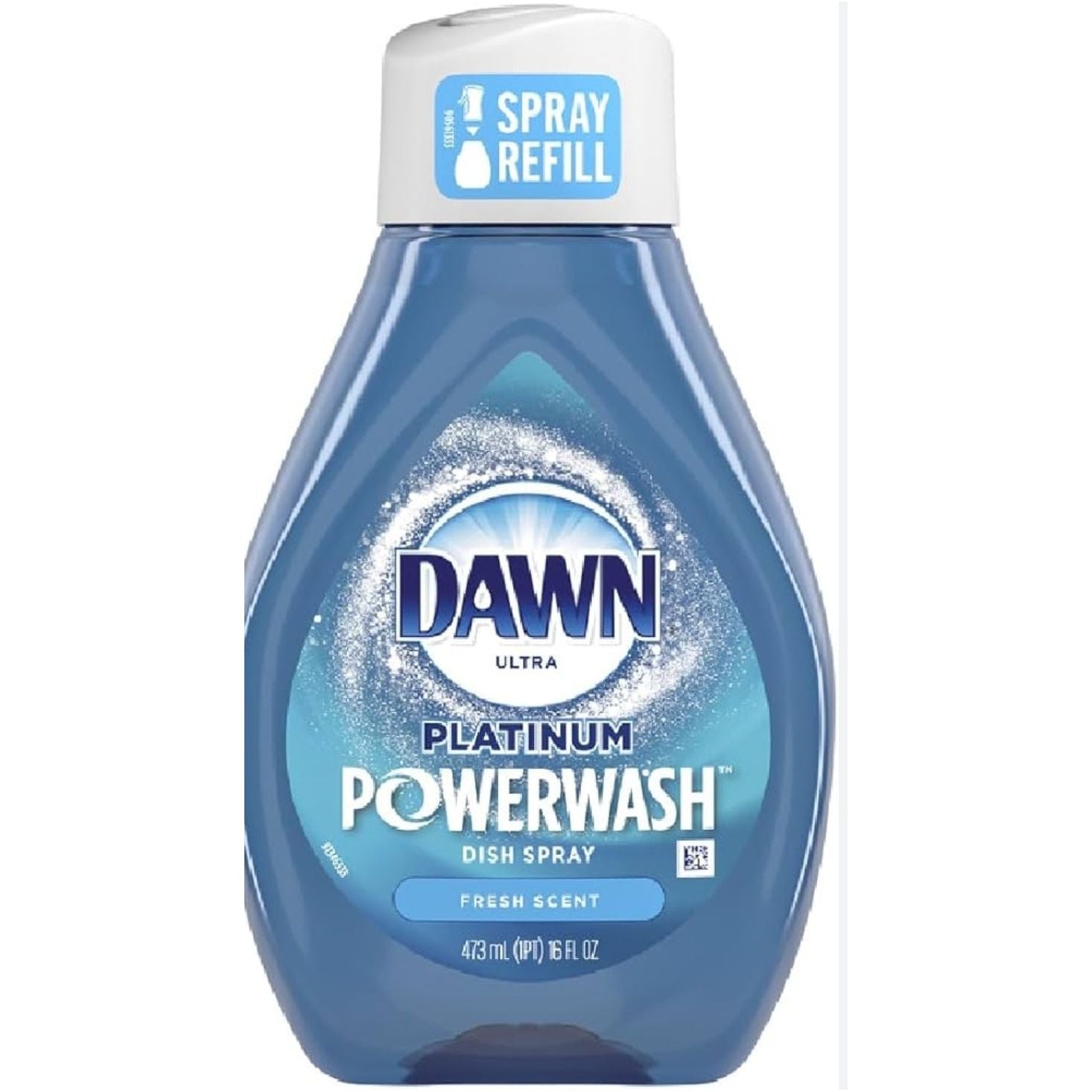 Dawn Platinum Powerwash Dish Spray Refill free+clear 473ml