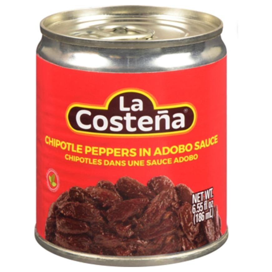 La Costena Chipotle Peppers in Adobo Sauce, 186 ml