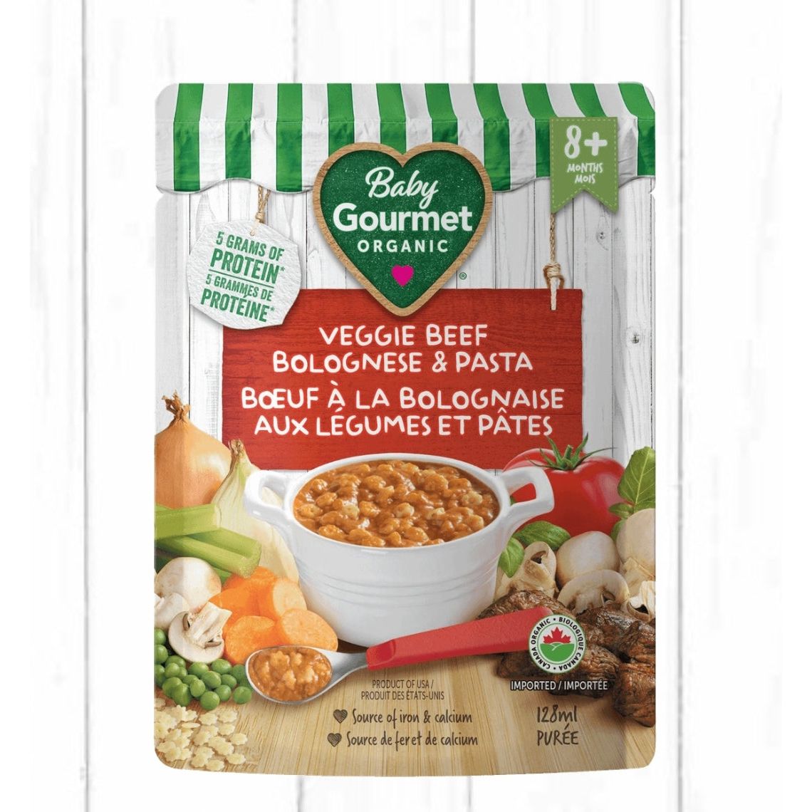 Baby Gourmet Veggie Beef Bolognese & Pasta Stars