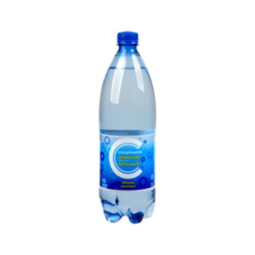 Compliments Original Sparkling Water, 1 L