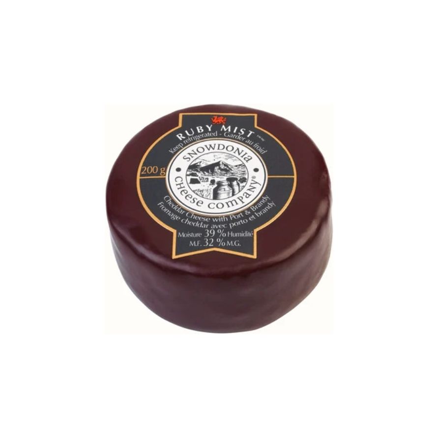 Snowdonia Ruby Mist Cheddar Cheese 200g