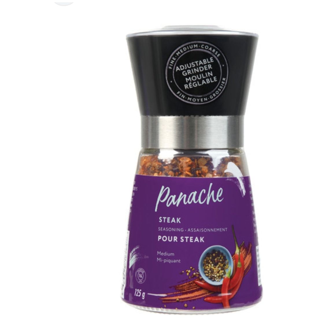 Panache Steak Seasoning, 125g