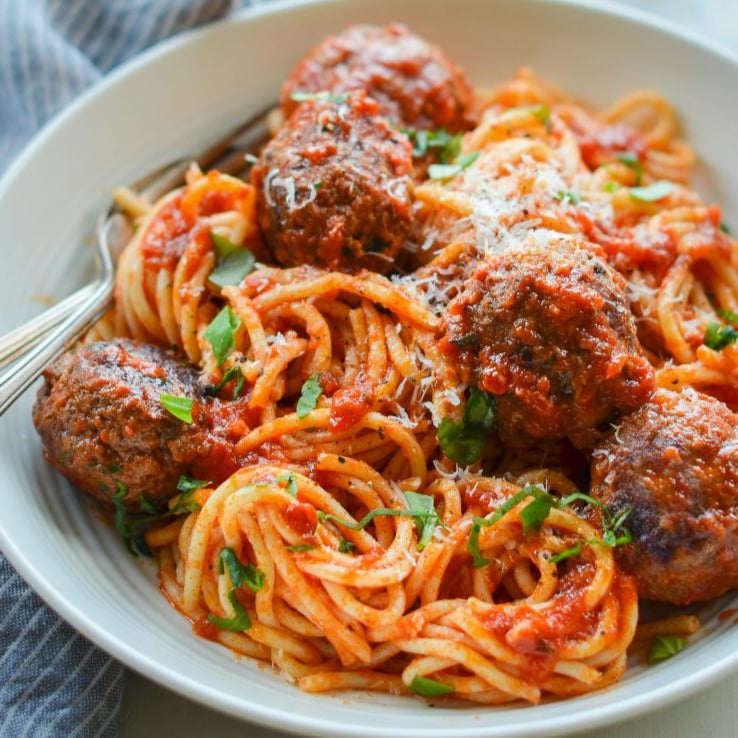 Spaghetti & Meatballs - Frozen Lunch Program