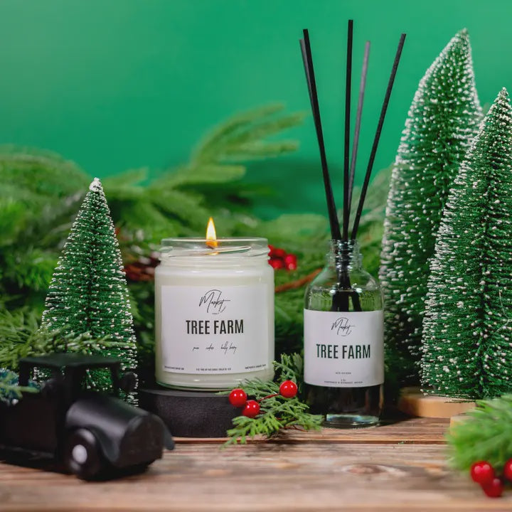 WINTER WHITE LABEL - TREE FARM DIFFUSER REEDS