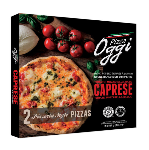 Case Lot Oggi Caprese Pizza Gluten Free 2 x 527g
