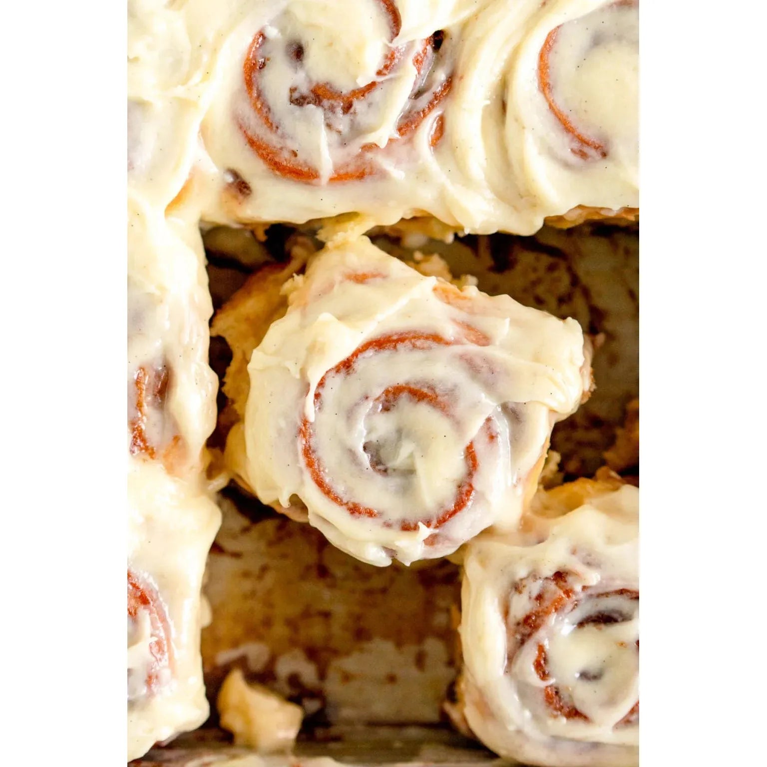 HB Pre Order - Gluten Free Cream Cheese Frosted Cinnamon Rolls, 5ct