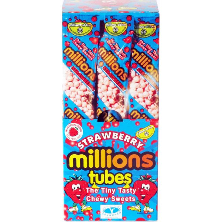 Millions Strawberry Tubes