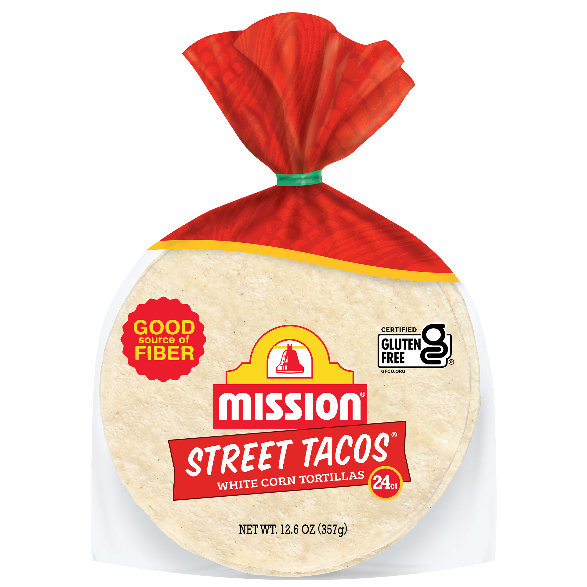 Mission Street Taco White Corn Tortillas 357g GF